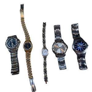 5-Watch Collector Bundle - Timex, Lorus, Benrus & More!